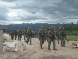 Ejército en Cajamarca