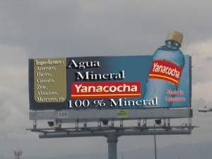 Agua Mineral Yanacocha