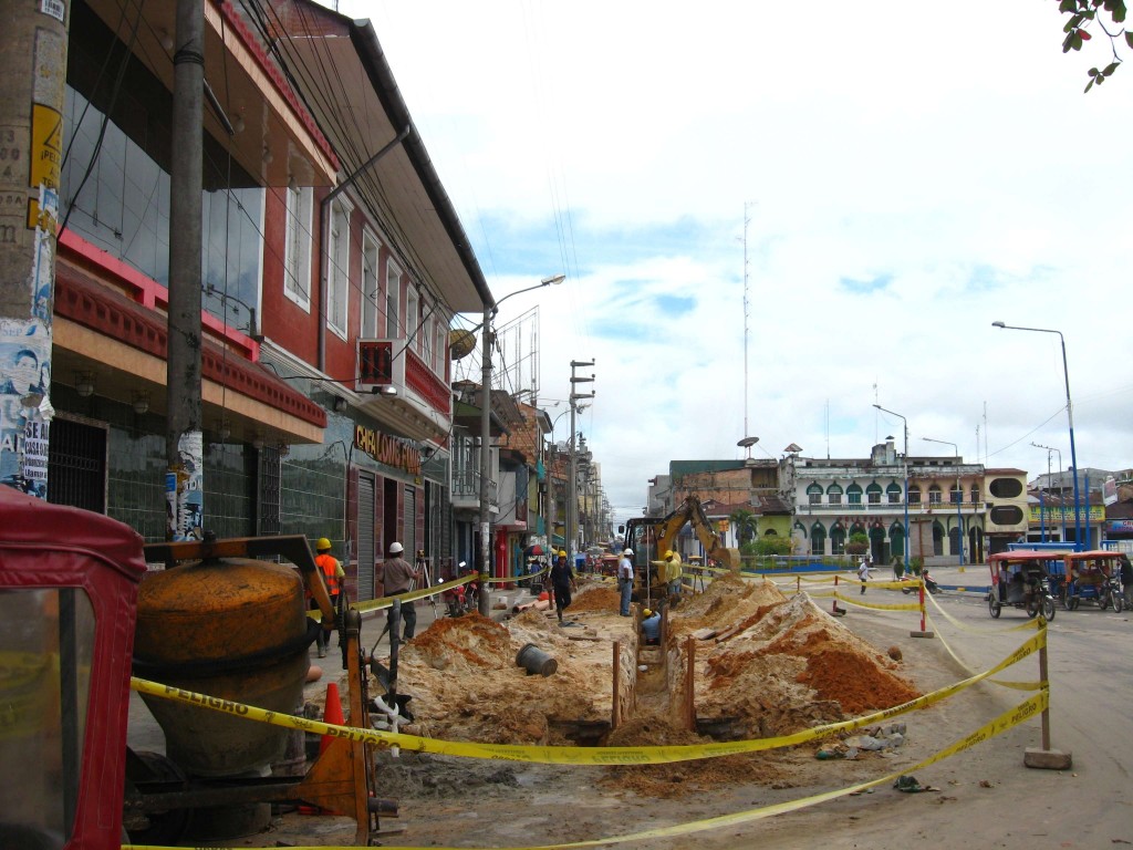 Obras Plaza 28 de Julio